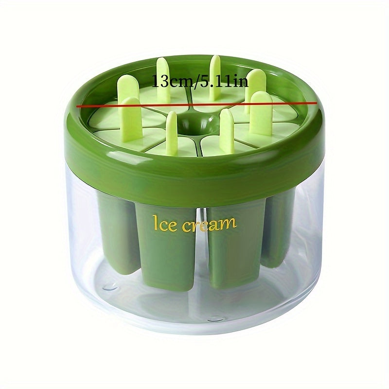 Uyda tayyorlash uchun 8-tarmoqli dizayni bilan Muzqaymoq shakllantiruvchi