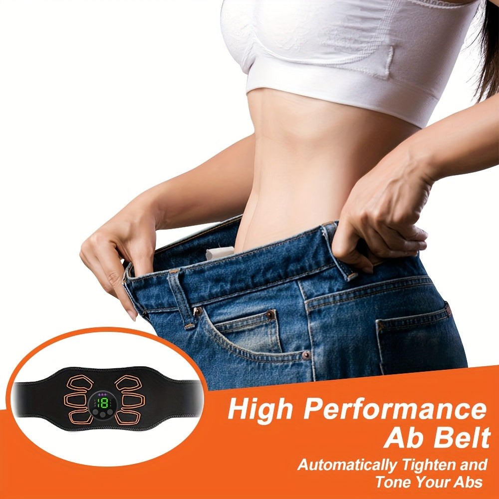 Portable Adjustable Massage Belt for Full Body Deep Tissue Therapy with 6 Modes and 19 Intensities