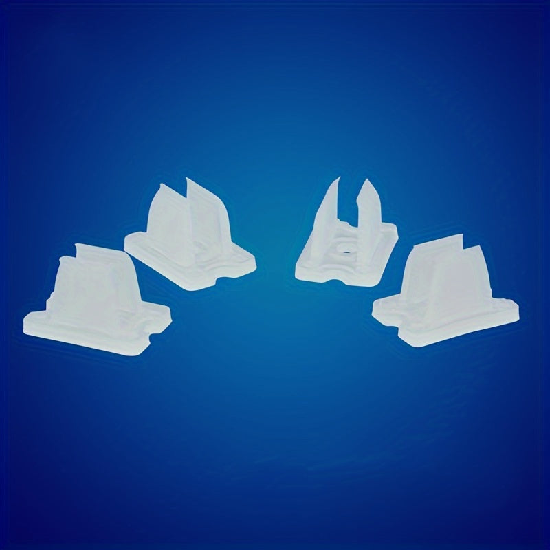 15-Pack Neon LED Strip Lights 6x12mm Non-Electric Mounting Clips Metal-Free