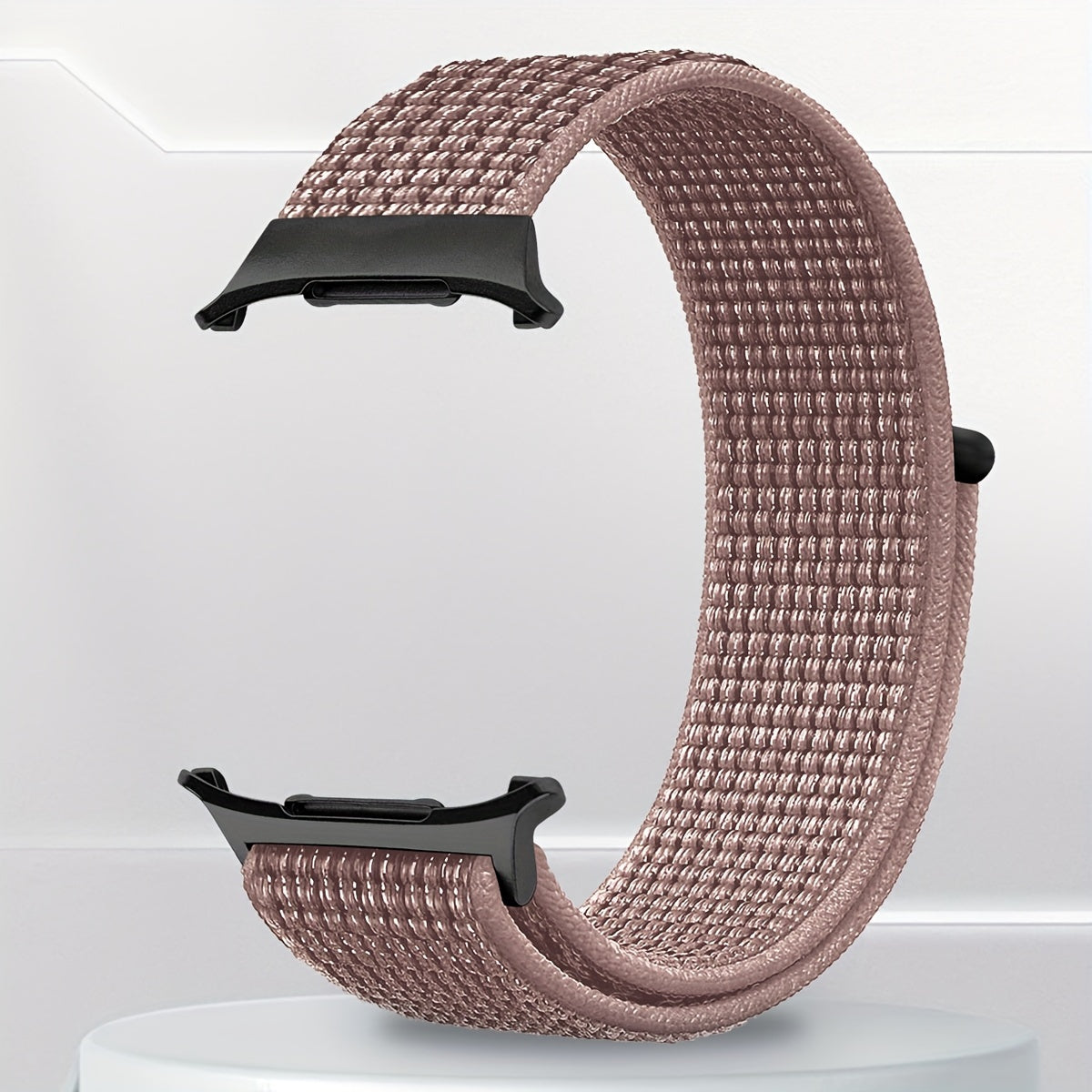 Water-Resistant Nylon Watch Band for Galaxy Watch Ultra Adjustable Strap Deployant Clasp