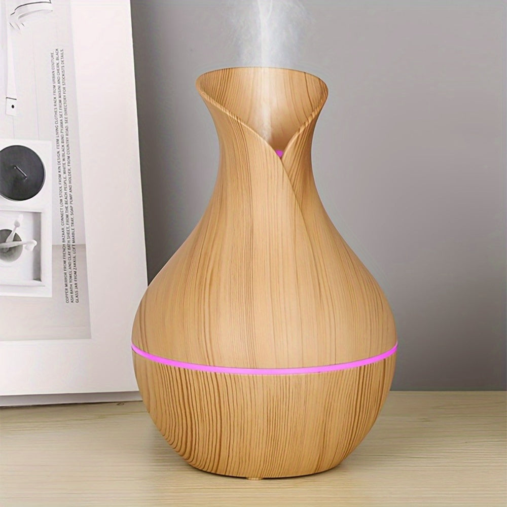 Plastic USB Humidifier with Multi-Colored LED Lights and Silent Mist