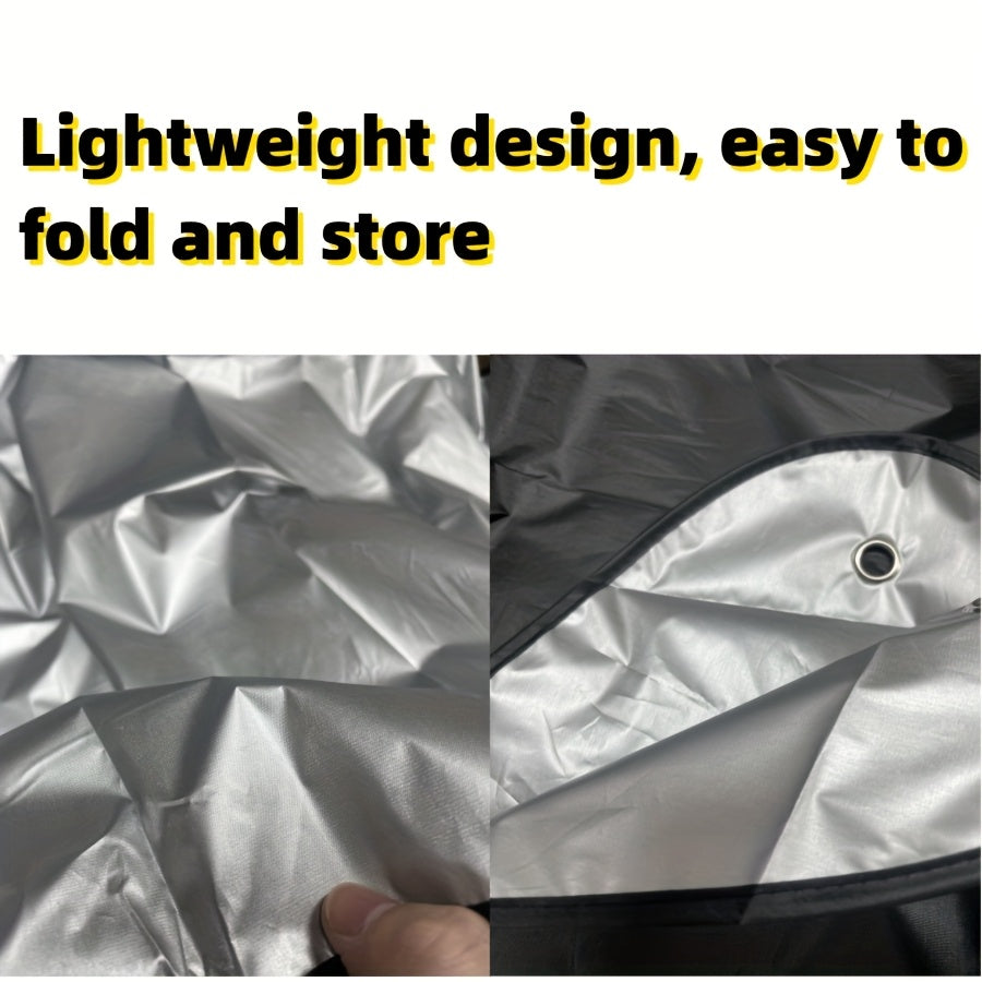 Winter Car Snow Cover Foldable Windshield Sunshade