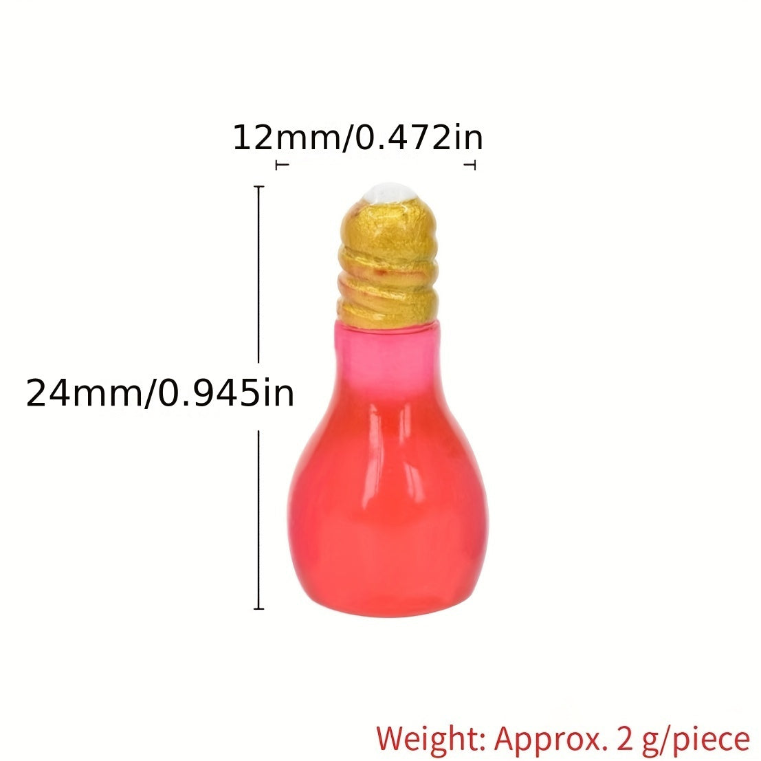 1 шт. Светящийся в темноте фигурка лампочки, DIY декор для вечеринки, брелок, не требует питания.