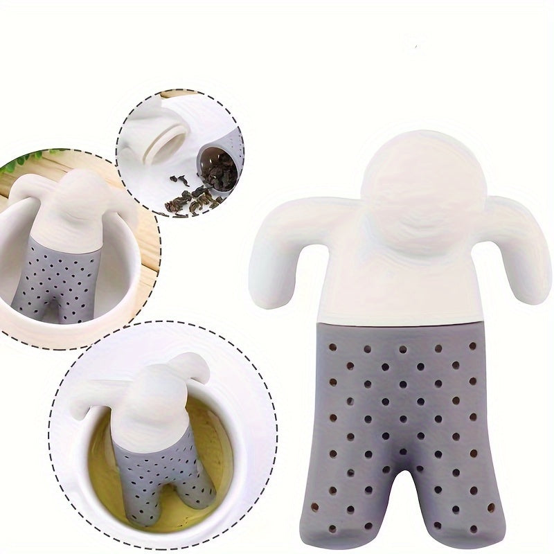 Poop-Shaped Dinosaur Gollum Head Tea Infuser Reusable Coffee Filter Kitchen Accessory