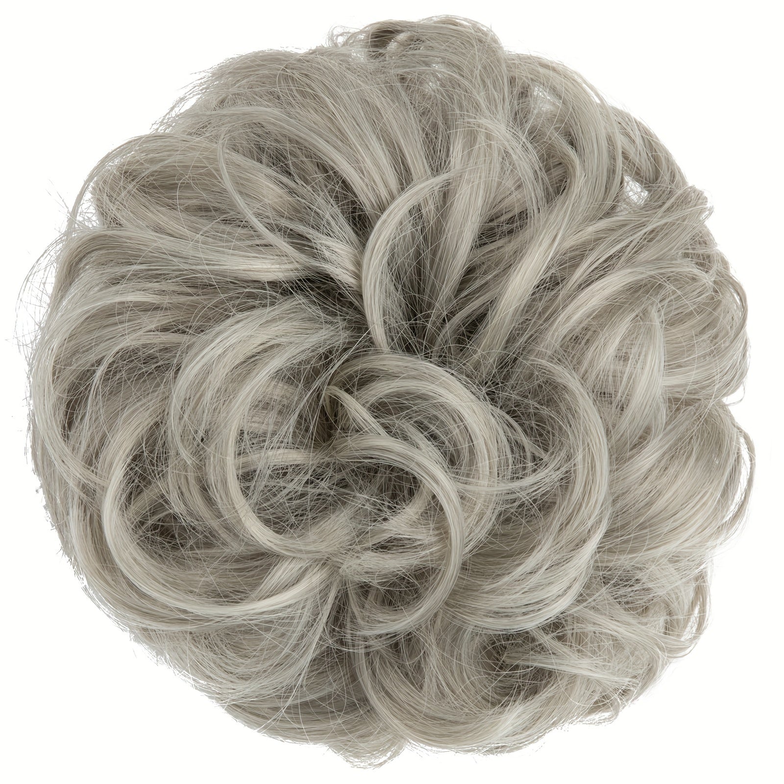 Women's Hair Wig with PET Material, High Gloss, Sewn Connection, 50g