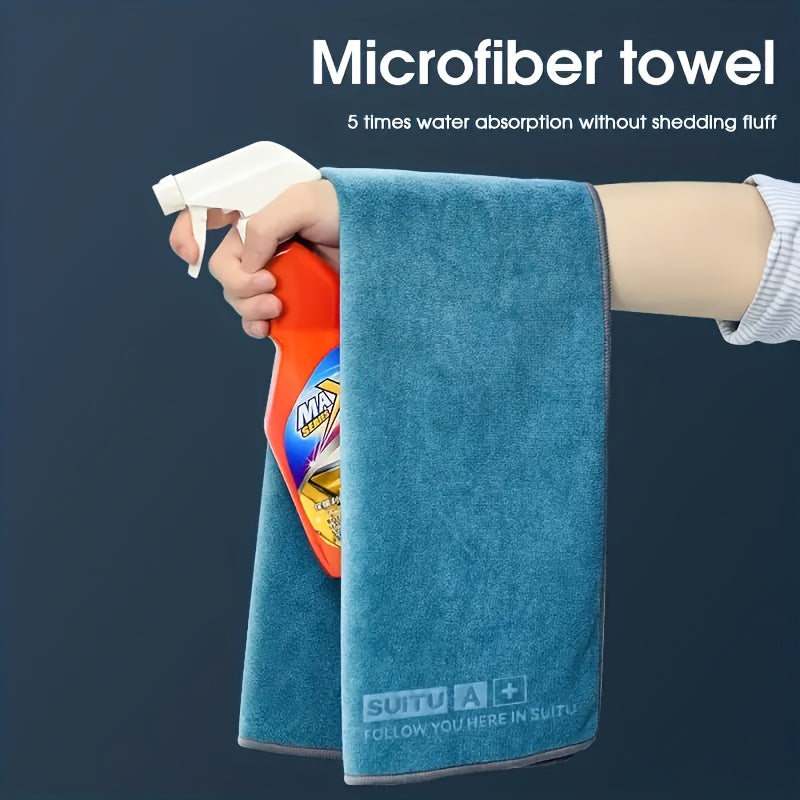 Toalla de lavado de coches de microfibra ultraabsorbente, sin marcas, para limpieza de cristales interiores