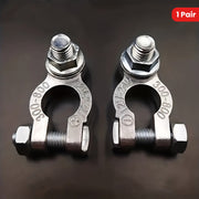 Avtomobil akkumulyator terminal klampalari juftligi 12V 24V sim kabel tez chiqarish ulanishlari