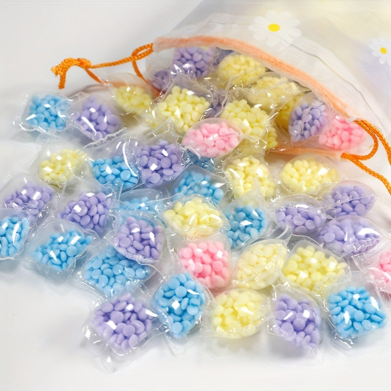 Laundry Fragrance Beads Pack with Lemongrass Scent for Travel and Hotel Use