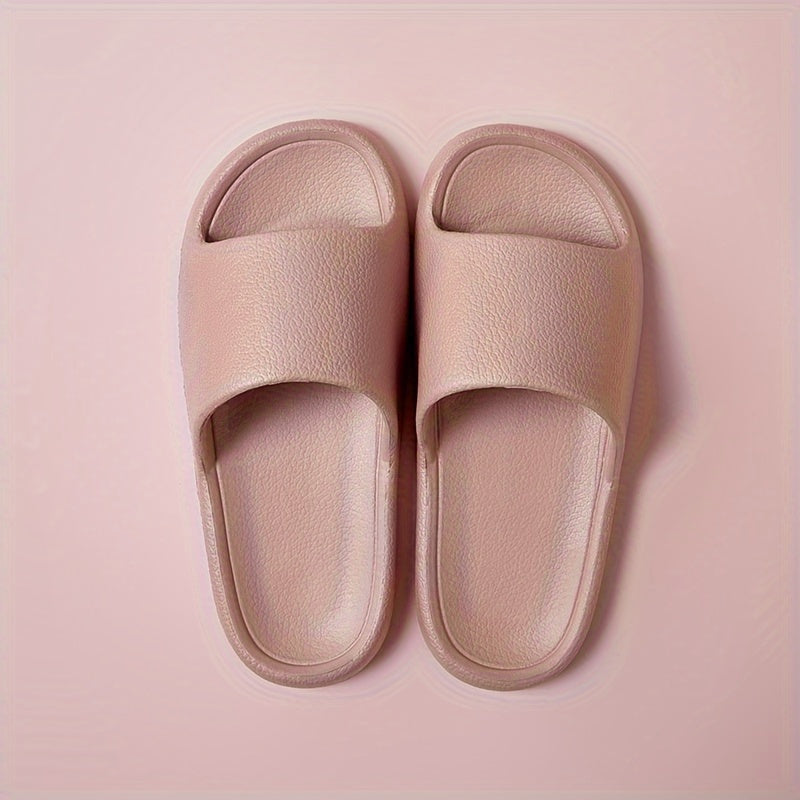 Women's EVA Slide Sandals Solid Color Open Toe Indoor Outdoor