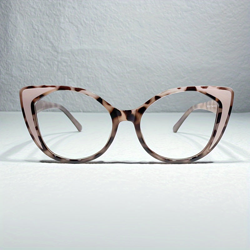Unisex Blue Light Blocking Glasses Cat Eye Frame Clear Lenses Computer Spectacles