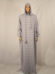 Plus o'lchamli polka nuqta kaftan kiyi bilan tassellar, uzun qo'l, kundalik, barcha mavsum uchun