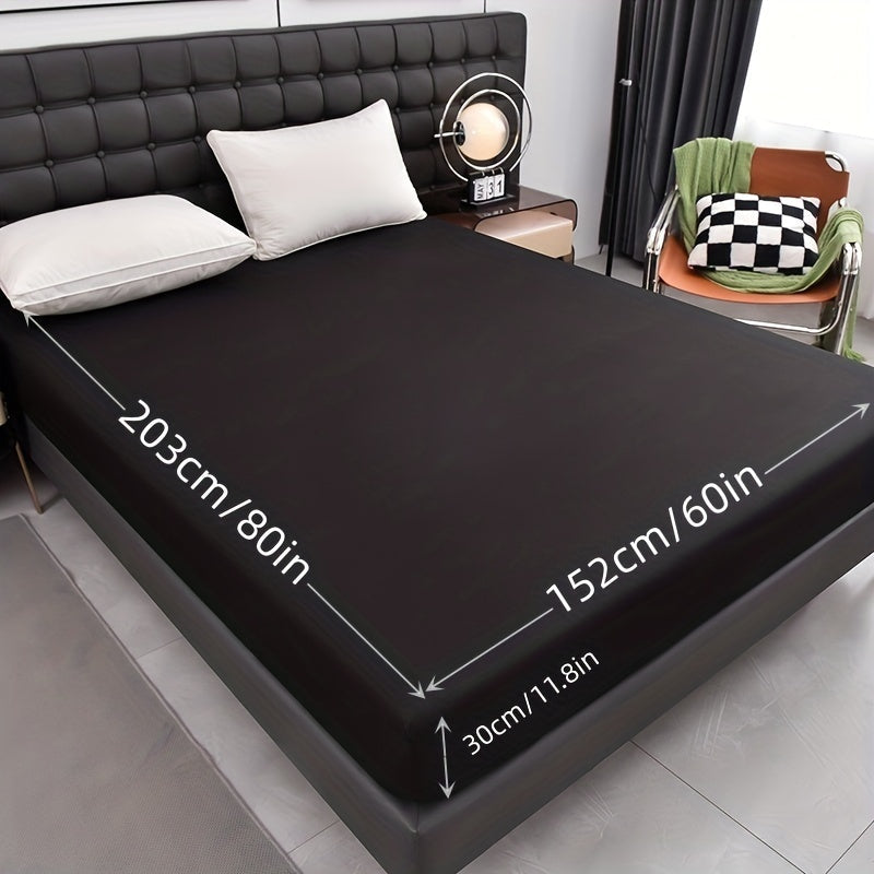 Breathable Waterproof Fitted Sheet for Bed, Deep Pocket, Comfortable Sleep