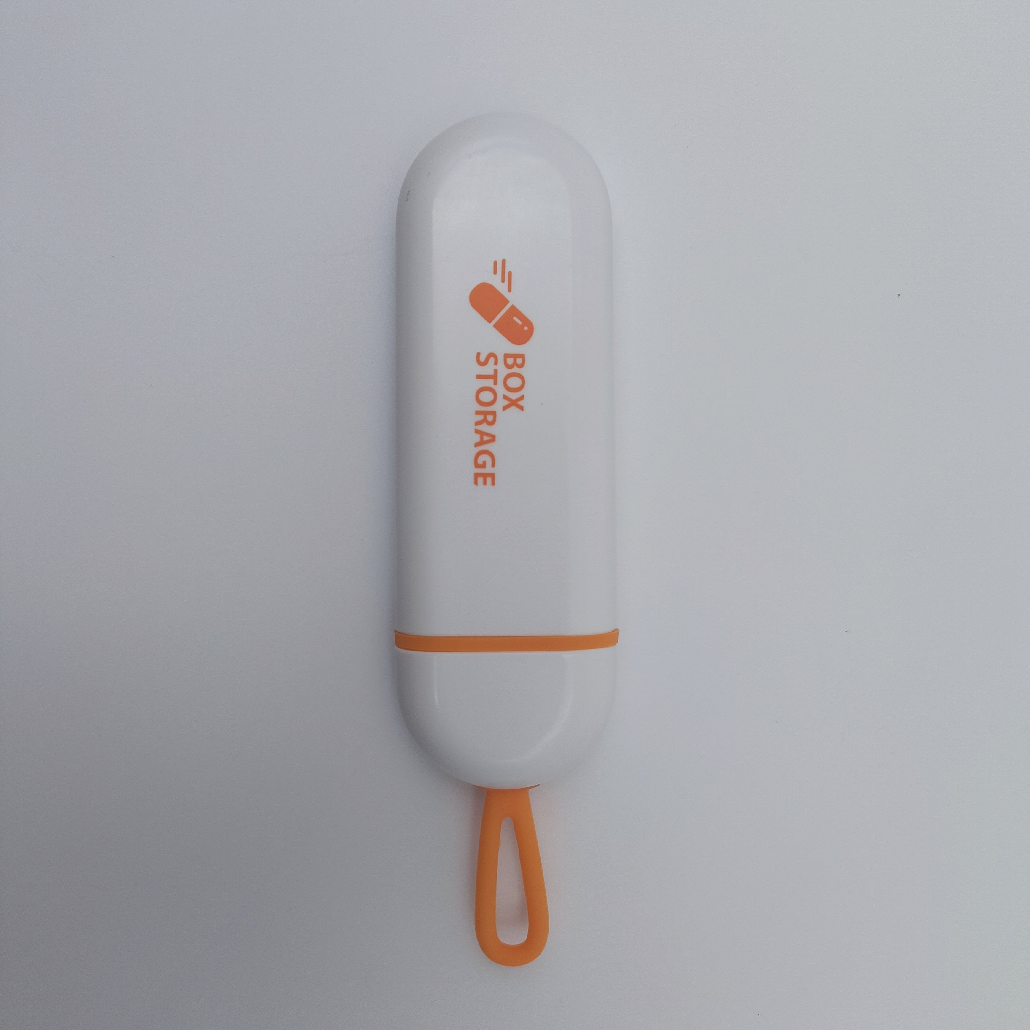 Organizador portátil de pastillas con 3 compartimentos, almacenamiento de medicinas de viaje, a prueba de agua