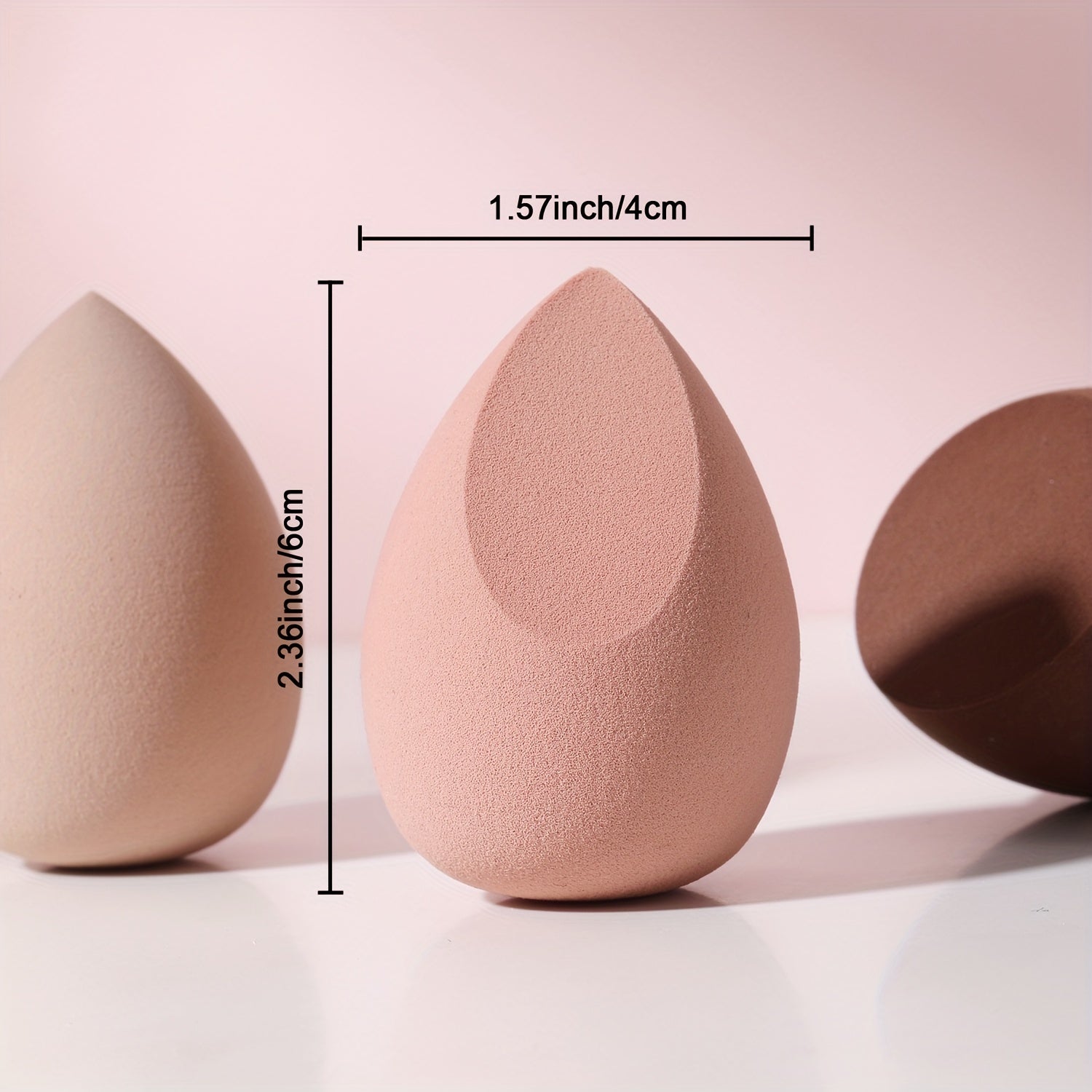 3-Piece Makeup Sponge Set Blenders for Powder and Foundation