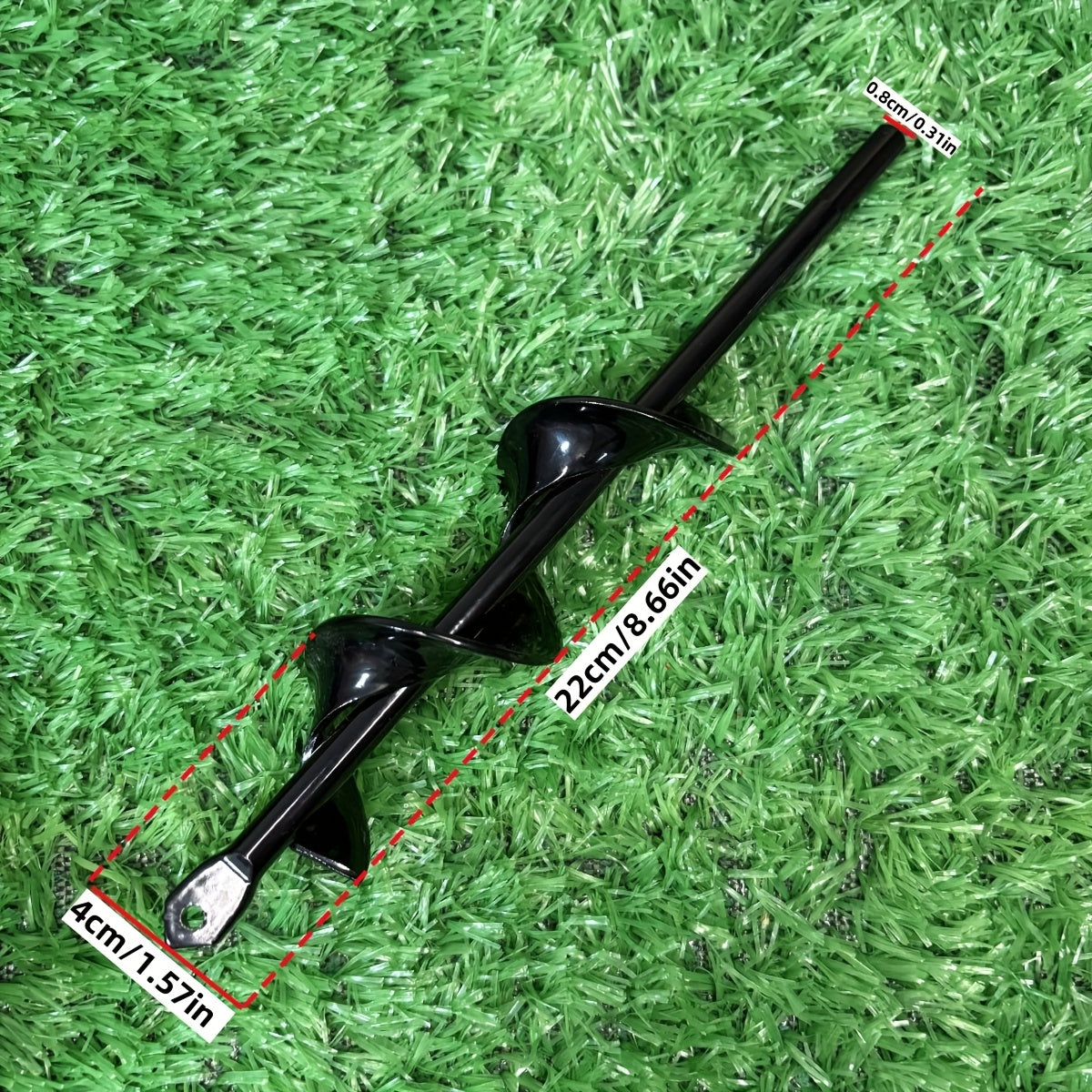 Garden Drill Bit for Planting, Soil Loosening, Gardening Tool