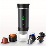 Portable Automatic Espresso Coffee Maker USB Rechargeable Compact for Travel and Home