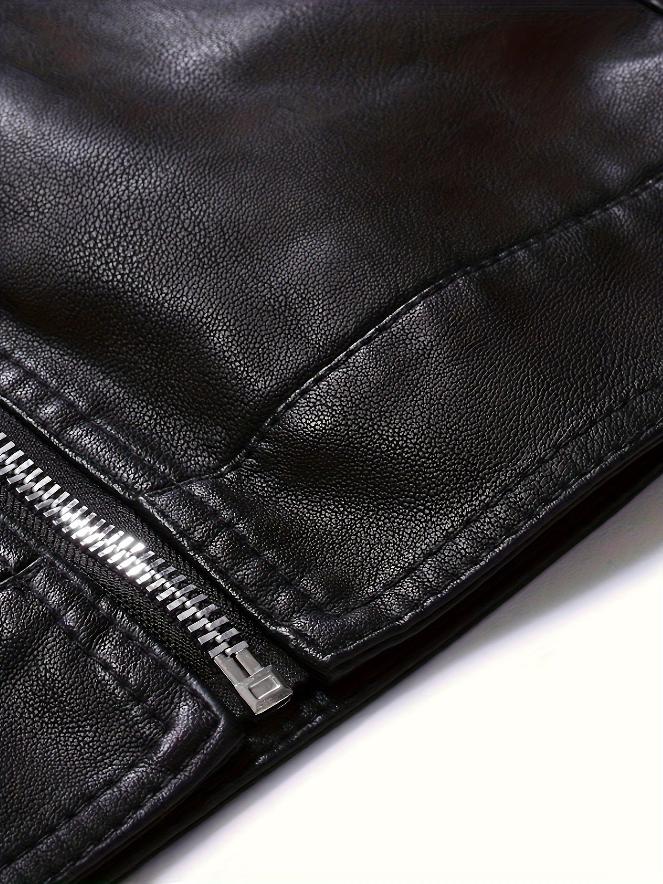 Men's Solid Color Knit Jacket with Stand Collar Zipper Closure for Cycling