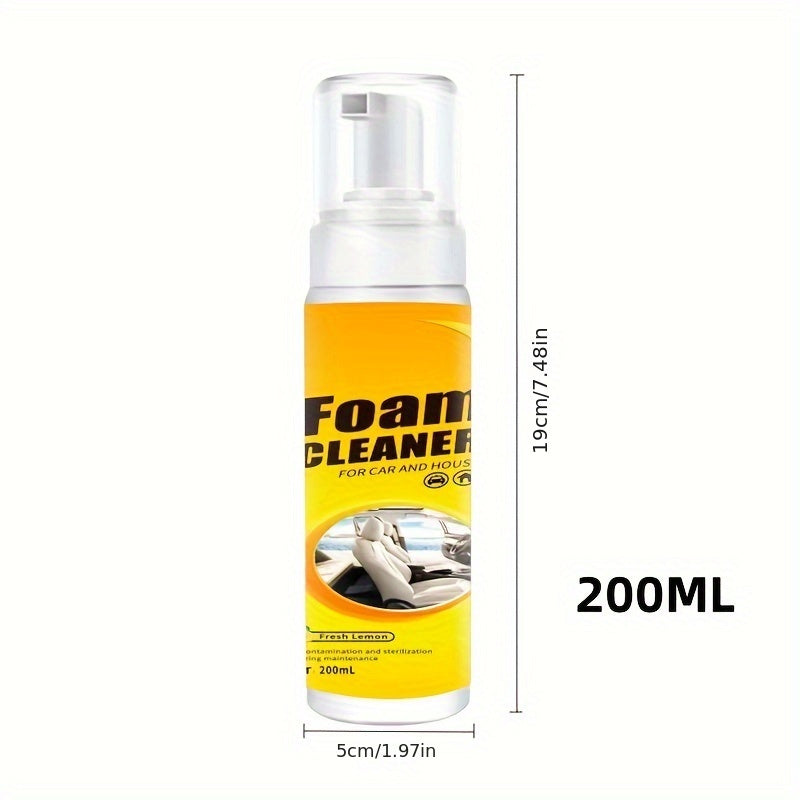 200ml Multi-Purpose Foam Cleaner and Rust Remover Spray for Car and Home