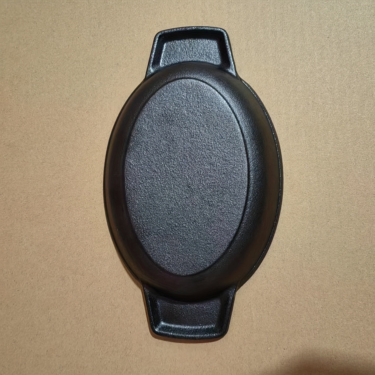 Cast Iron Cookware Set with Double-Ear Small Frying Pan and Barbecue Plate for Home and Commercial Use