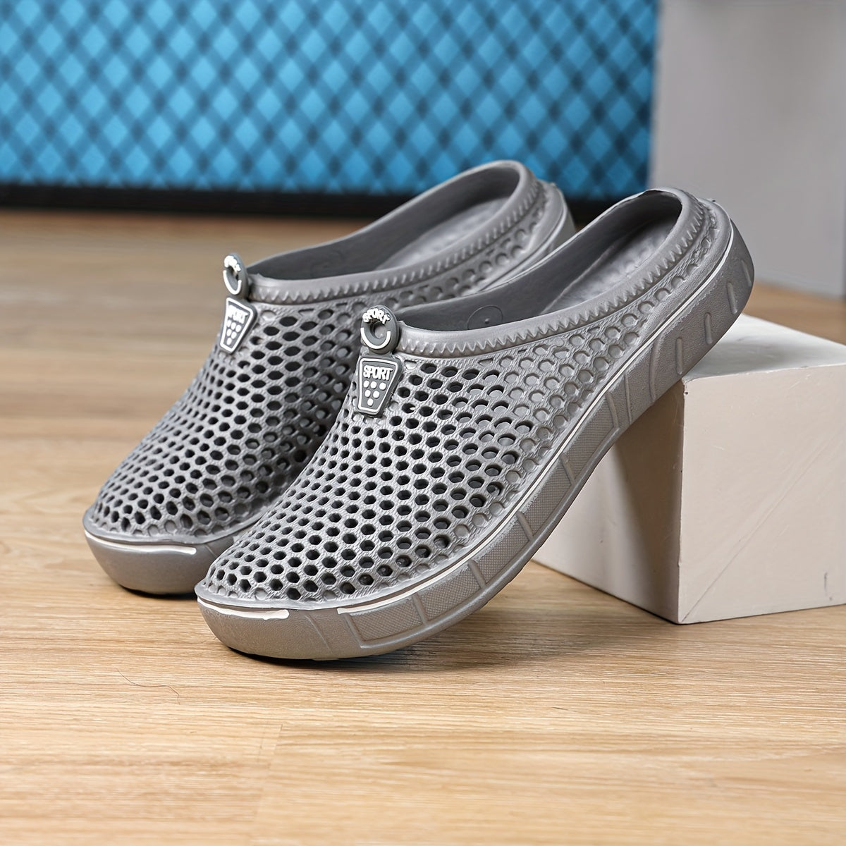 Women's EVA Slip-On Slippers Indoor Outdoor Ventilated Cushioned Shoes