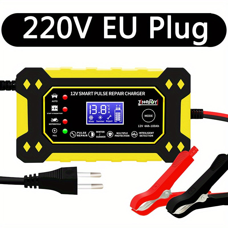 Smart Pulse Repair Charger for Cars Trucks Motorcycles Lawn Mowers 12A 50W