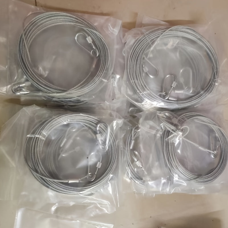 Stainless Steel Dog Cable 3 4.6 9 15 Meters Durable Tie Out Rope