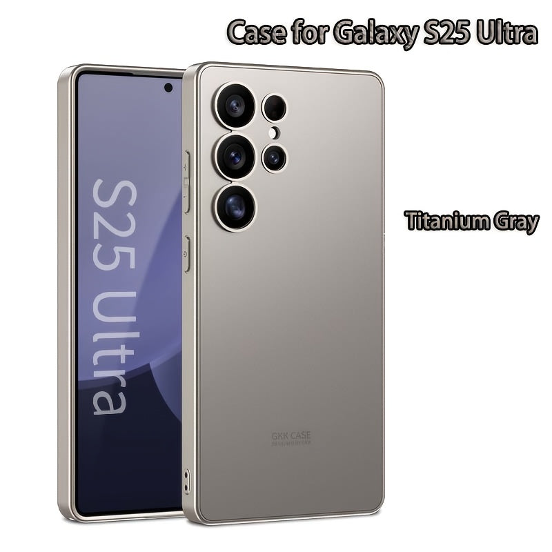 Samsung Galaxy S25 seriyali mobil telefon qopqog'i, himoya uchun mustahkam rang, to'liq qoplovli muzlatilgan qattiq qobiq. Asl rangdagi ultra-ingichka dizayn, izlar yo'q.