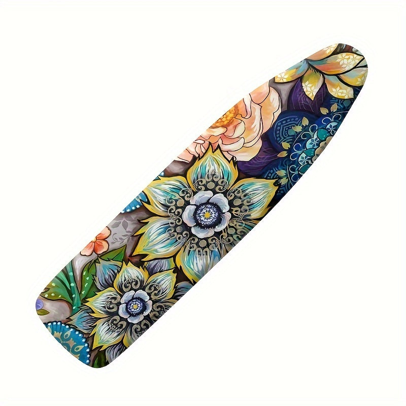 Standard Size Boho Mandala Ironing Board Cover with Heat Reflective Non-Stick Surface