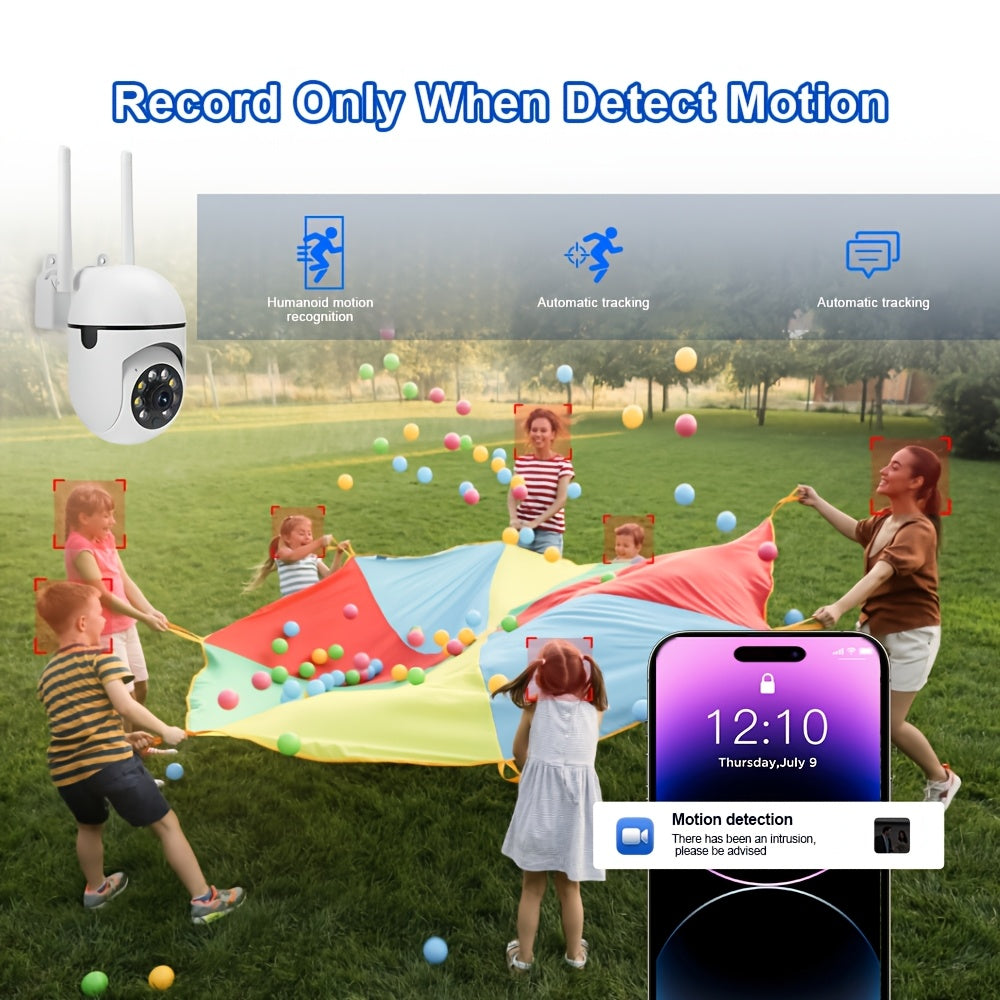 2 yoki 4 ta simsiz 1080P HD aqlli xavfsizlik kameralaridan birini tanlang, Pan/Tilt/Zoom, Rangli Tungi Ko‘rish, 2-kanalli Audio va Harakatni Kuzatish xususiyatlari bilan. Yoshlarni kuzatish uchun ideal.