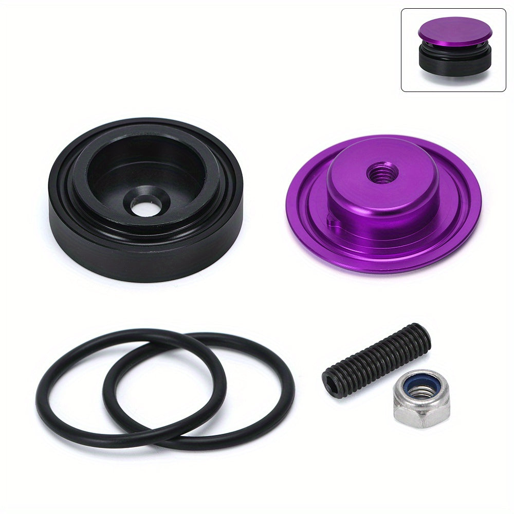 Avtomobil orqa shisha yuvish moslamasini olib tashlash to'plami, alyuminiy plomba qopqog'i, universal avtomobil aksessuarlari