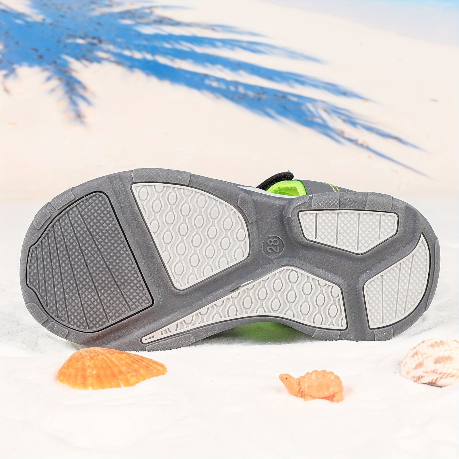 Kids' Sport Sandals for Boys and Girls, Closed Toe, Breathable, Summer Outdoor Shoes