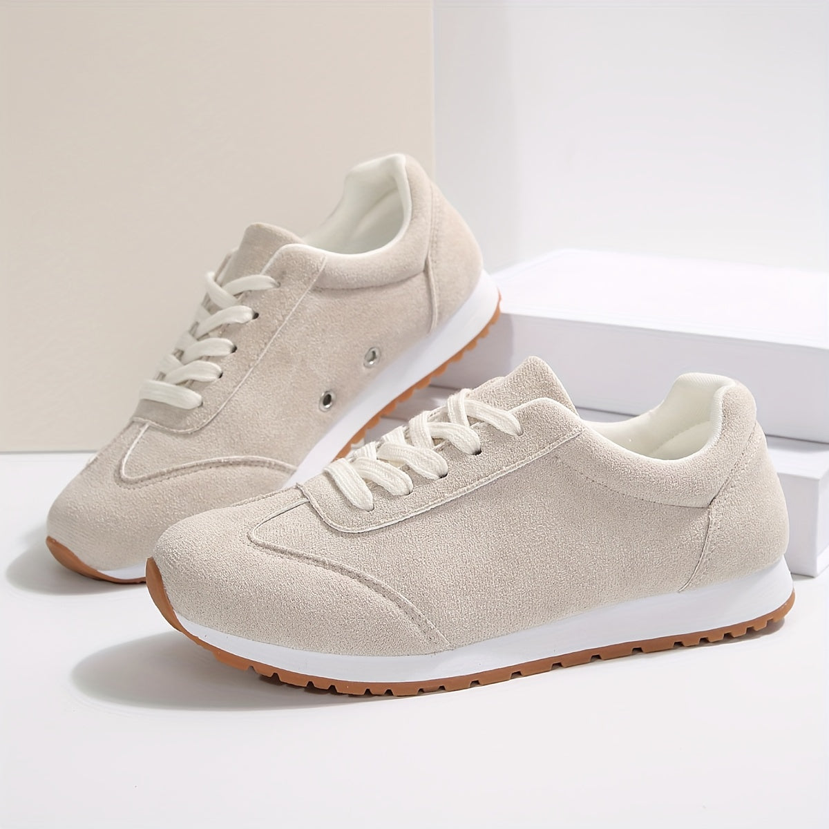 Women's Fashion Sneakers, Breathable Fabric, Low Top Casual Shoes