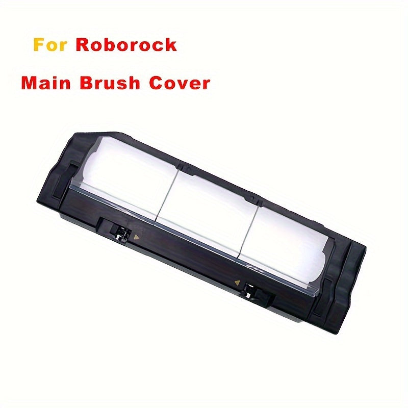 Black Main Brush Cover Replacement for Robot Vacuum Cleaner Floor Attachment