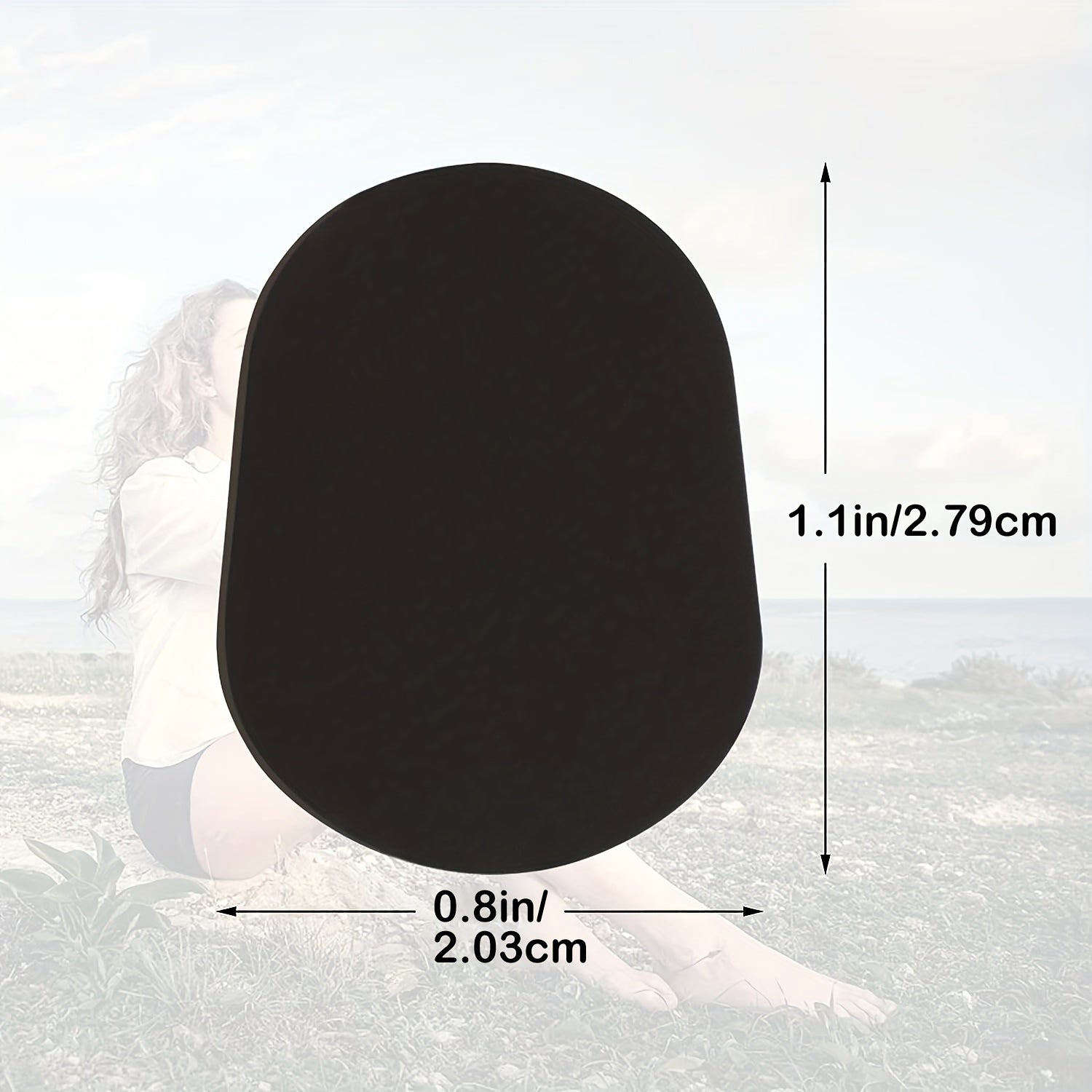 Set of 40 Silicone Mouthpiece Pads for Saxophone and Clarinet Black and White