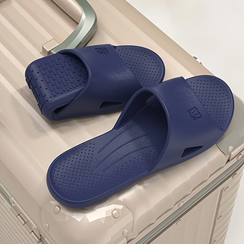 Women's Travel Foldable Slippers Non-Slip Quick-Dry Bathroom Shoes