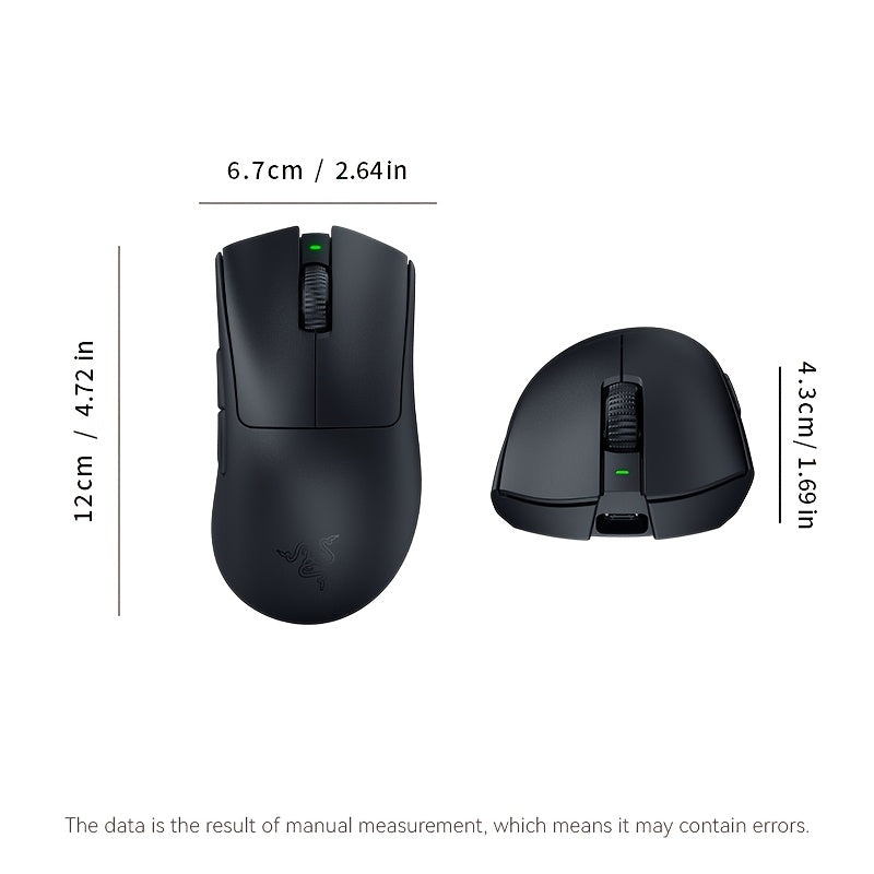Wireless Gaming Mouse with Focus Pro 30K Sensor and Hyperpolling Dongle