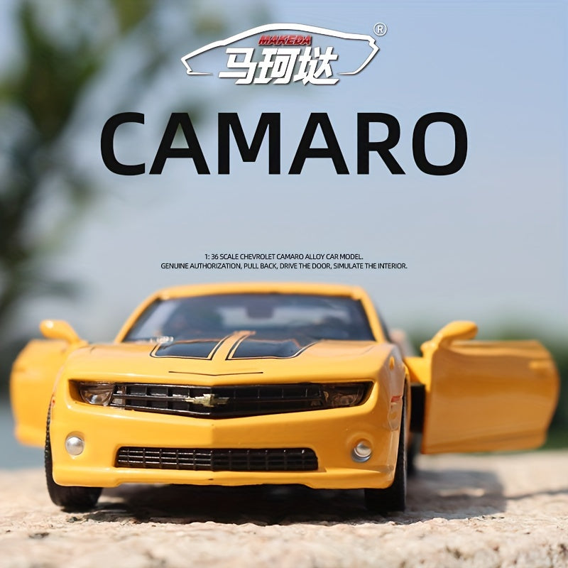 Kids Toy Metal Car 1:36 Scale Collectible for Boys Red Yellow Black