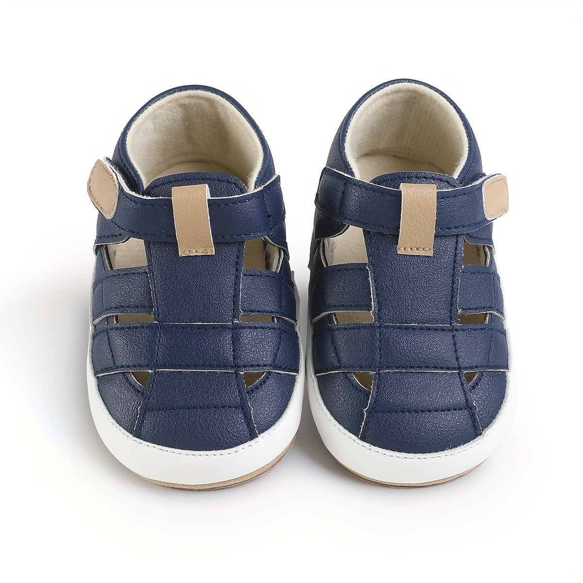 Children's White Toddler Sandals for Summer Anti-Slip Non-Fall Boys Girls 3-12 Months