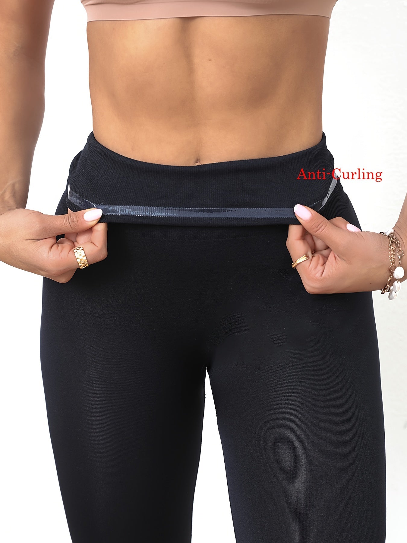 Women's High-Waist Shaping Leggings Tummy Control Moisture-Wicking Breathable Yoga Pants