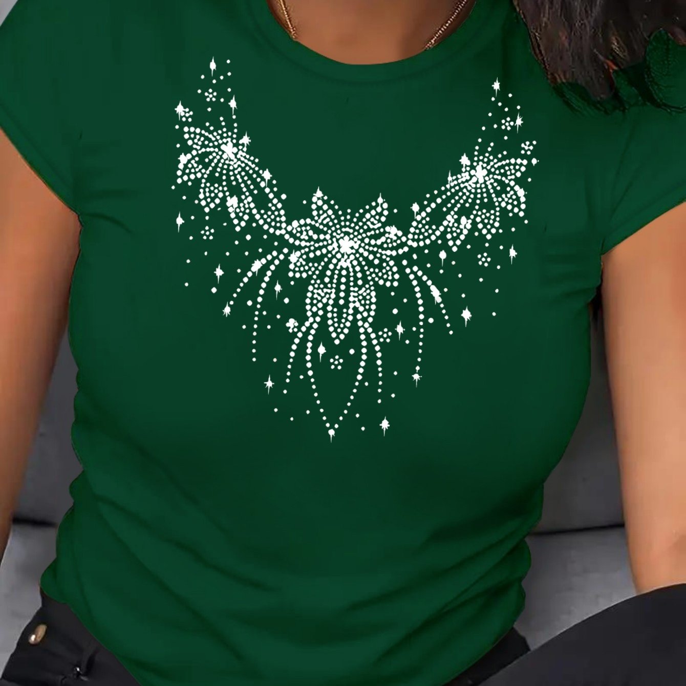 Women's Loose Large Size T-Shirt Breathable Casual Short Sleeve Spring Summer