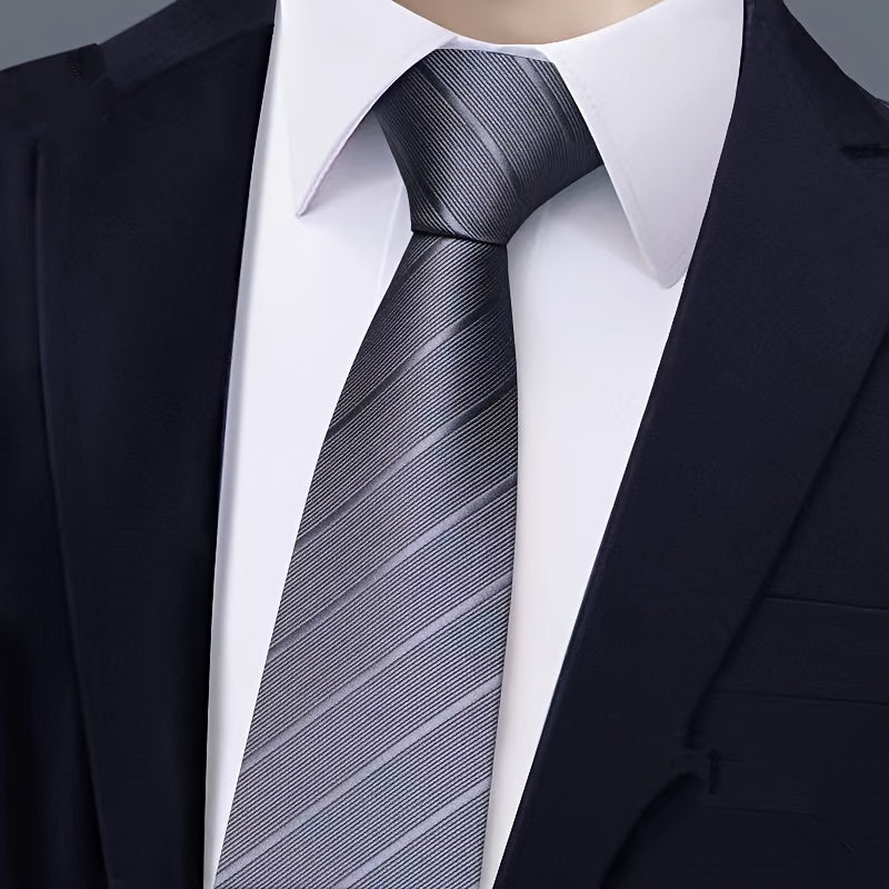 Erkaklar uchun jigarrang naqshli zipli bog'lam, rasmiy ish, to'y va tadbirlar uchun