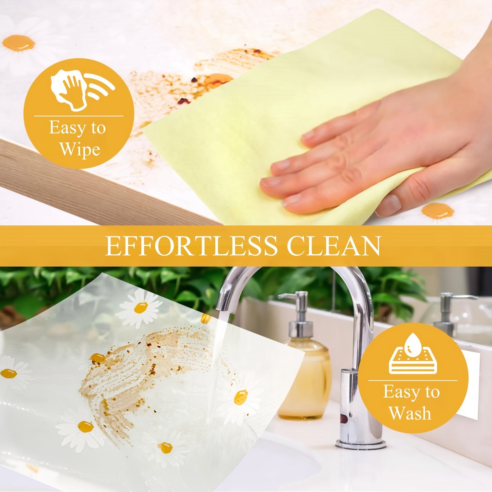 Vinyl Shelf Liner Non-Slip Waterproof for Drawers Cabinets Refrigerator Tables