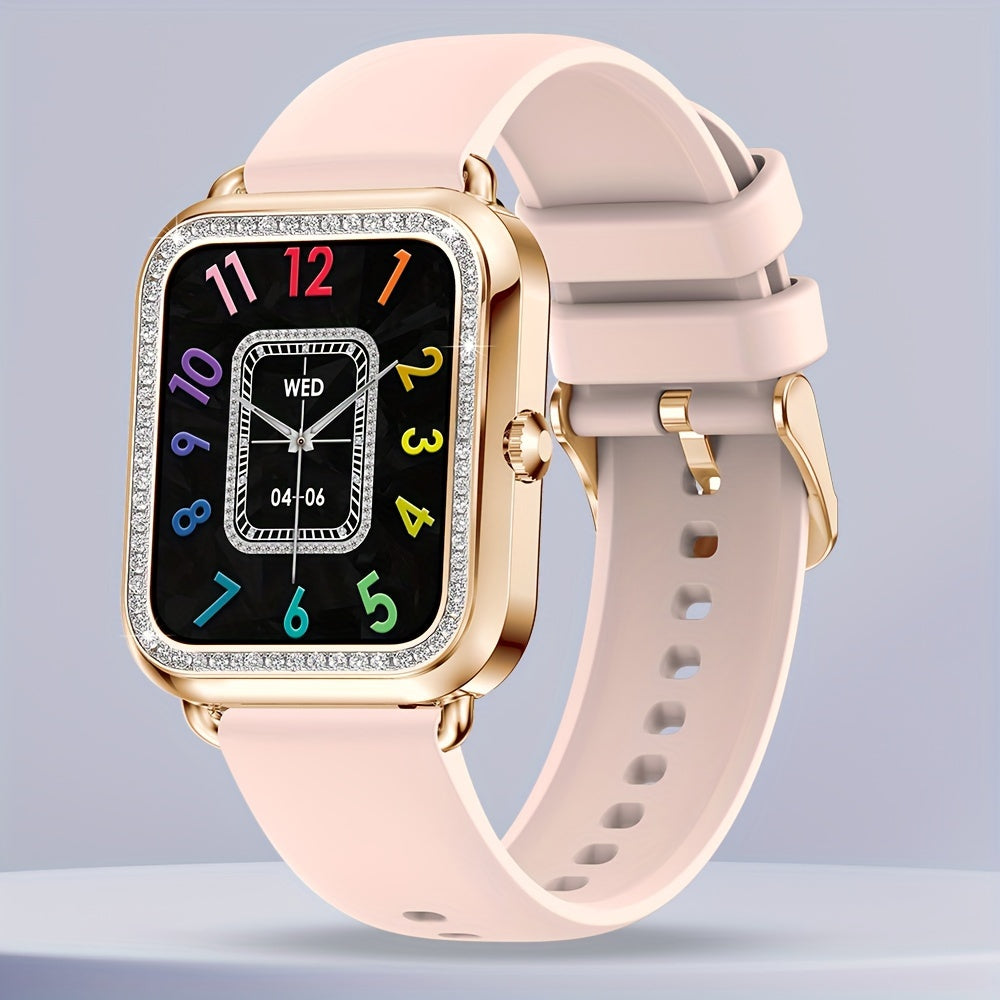 Women's Stainless Steel Smart Watch with 200+ Watch Faces, Sports Modes, Sleep Monitoring