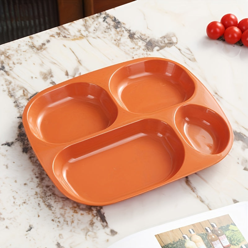 Plastic Dinner Plates Set Microwave Safe Dishwasher Safe BPA Free for Picnics 1 4 or 5