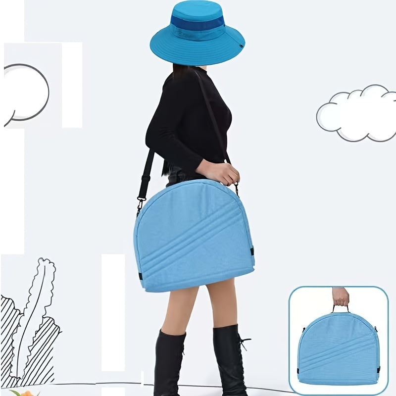 Cuna portátil para bebé con diseño plegable, mosquitera y juguetes para viajar