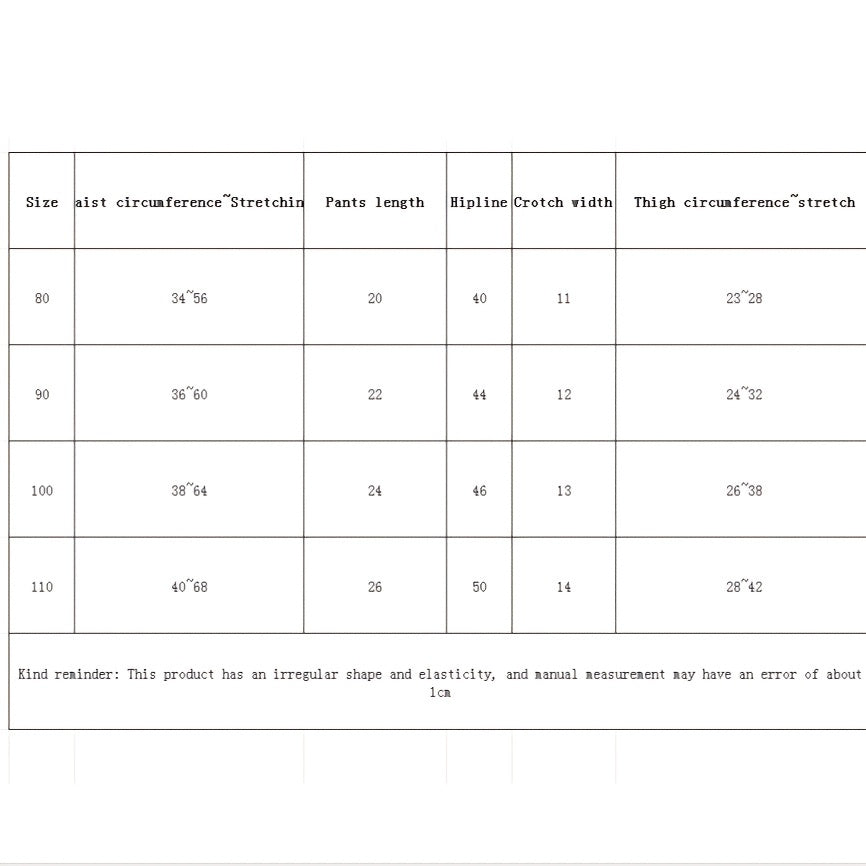 Kids Diaper Pants Waterproof Breathable Gauze Training Underwear for Toddlers White