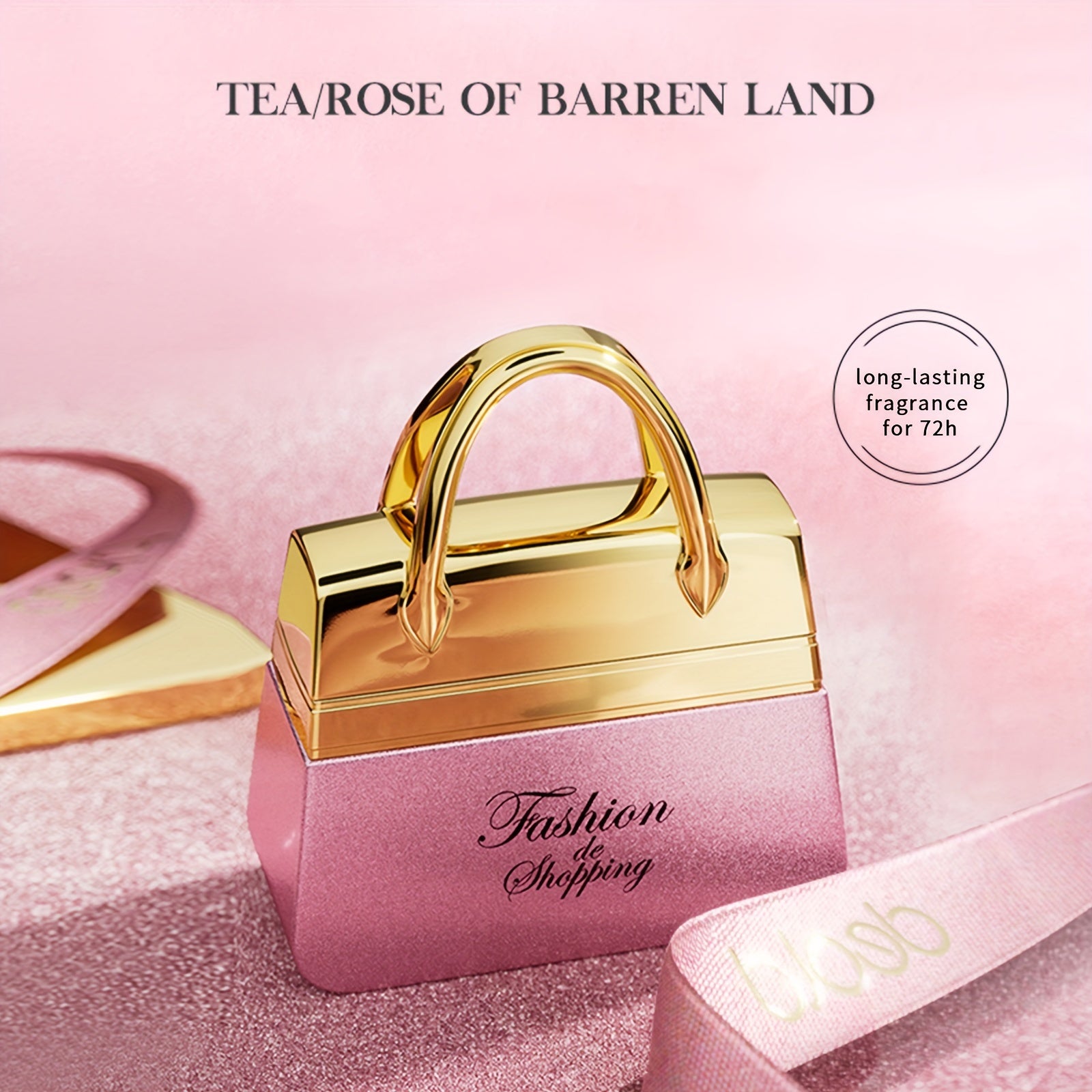 Perfume floral para mujer de 50ml, fragancia refrescante de larga duración para uso diario