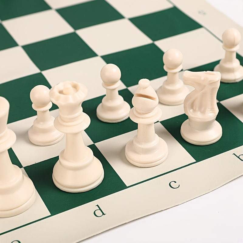 International Chess Set for Adults Plastic Chess Pieces for Championship Game