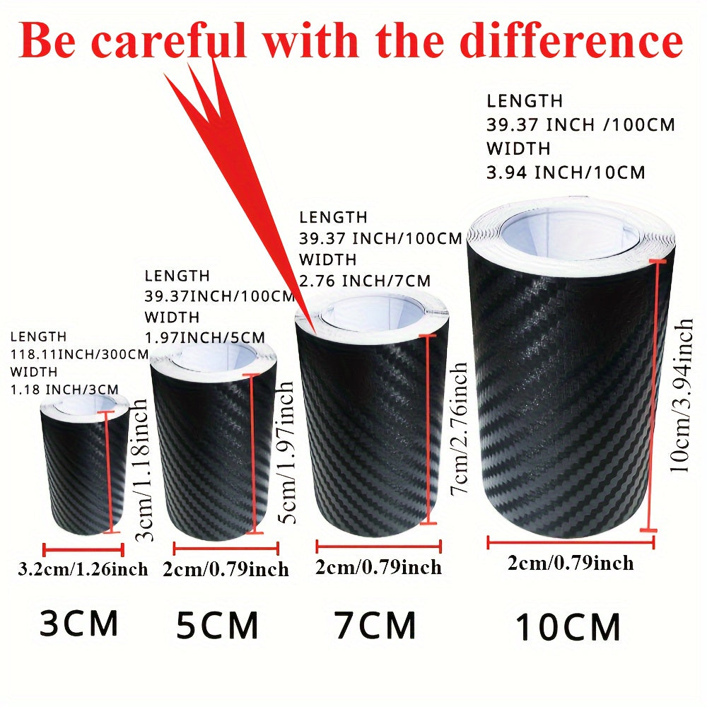 Nano uglerod tolasi avtomobil stikerlari transport vositalarini himoya qiladi va suv o'tkazmaydigan, avtomobillar, mototsikllar va velosipedlar uchun mos keladi.