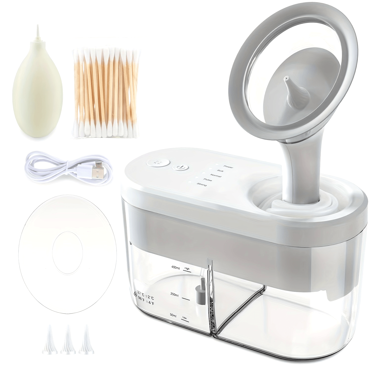 Electric Ear Cleaner Removes Earwax and Cleans Ear Canal Automatically